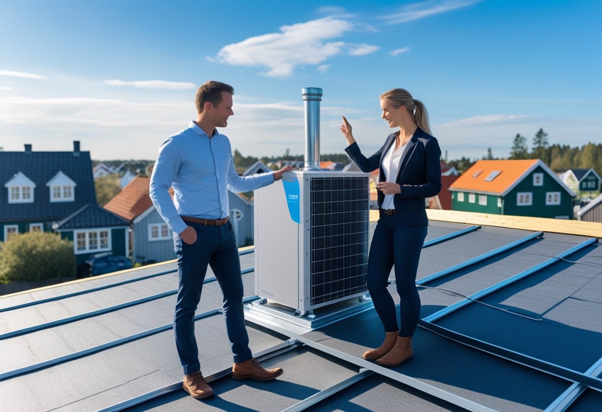 Sådan vælger du den bedste varmepumpe i Humlebæk til dit nye tagprojekt